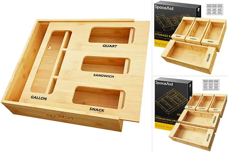 Detailed view of 10 Best Kitchen Bag Storage Solutions for Clutter-Free Drawers