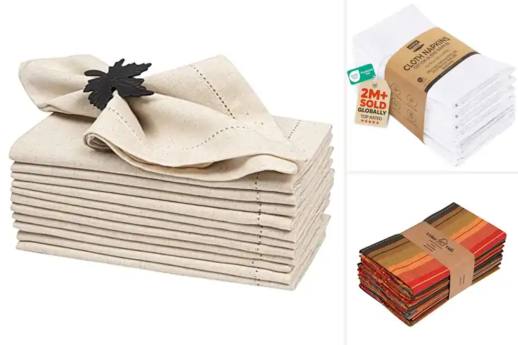 Detailed view of 10 Best Kitchen Napkins for Daily Use That Stay Soft & Save Money