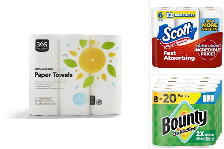 Detailed view of 10 Best Kitchen Paper Towels: Clean Efficiently Every Time