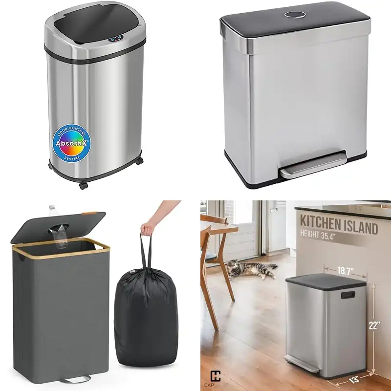 10 Best Kitchen Recycling Bins for a Cleaner Space