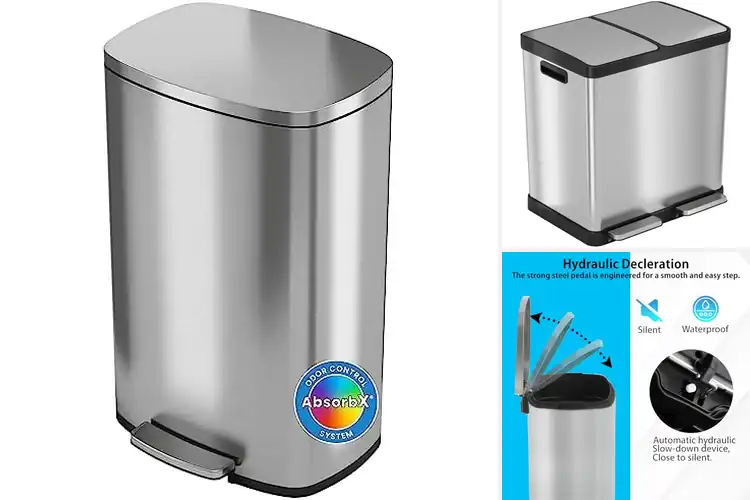 Detailed view of 10 Best Kitchen Soft Close Bins for Quiet, Fresh Homes