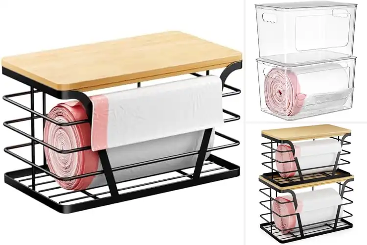 Detailed view of 10 Best Kitchen Trash Bag Holders for a Tidy, Stylish Space