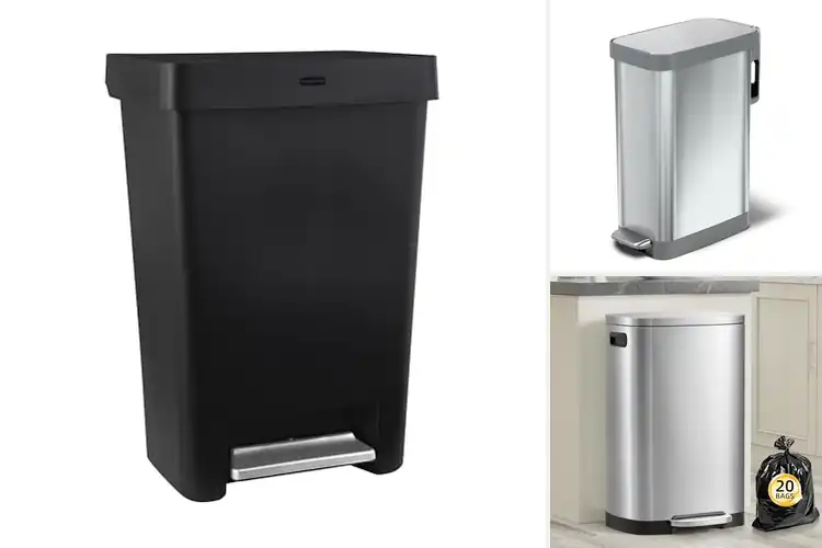 Detailed view of 10 Best Kitchen Trash Cans With Bag Holders (Tested)