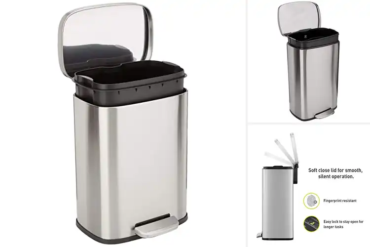 Detailed view of 10 Best Kitchen Waste Bins to Keep Your Space Clean & Stylish