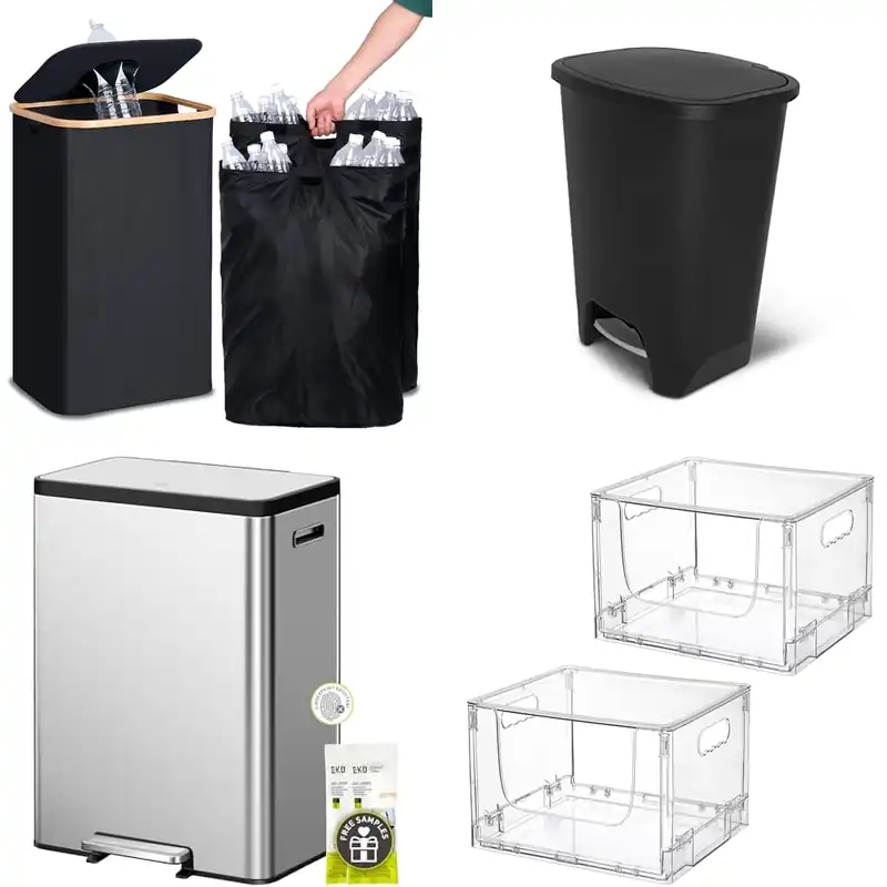 10 Best Large Capacity Kitchen Bins That Tame Mess