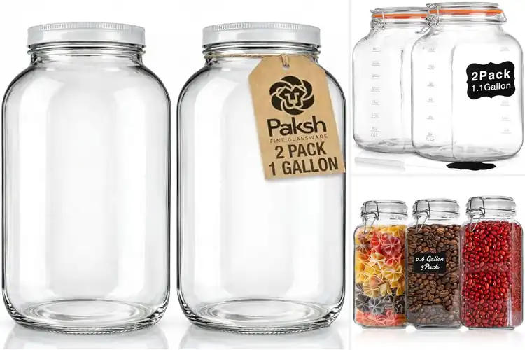 Detailed view of Best Large Glass Jars