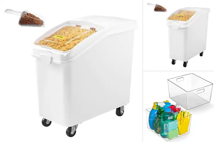 Detailed view of 10 Best Large Kitchen Bins for Freshness & Space-Saving