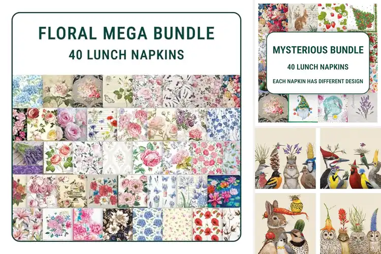 Detailed view of 10 Best Large Napkin Bundles: Save Time & Impress