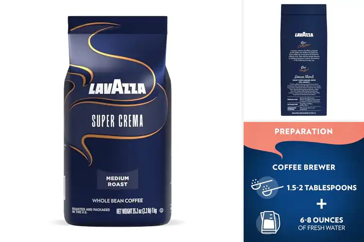 Detailed view of 10 Best Lavazza Coffees for Rich Crema Lattes