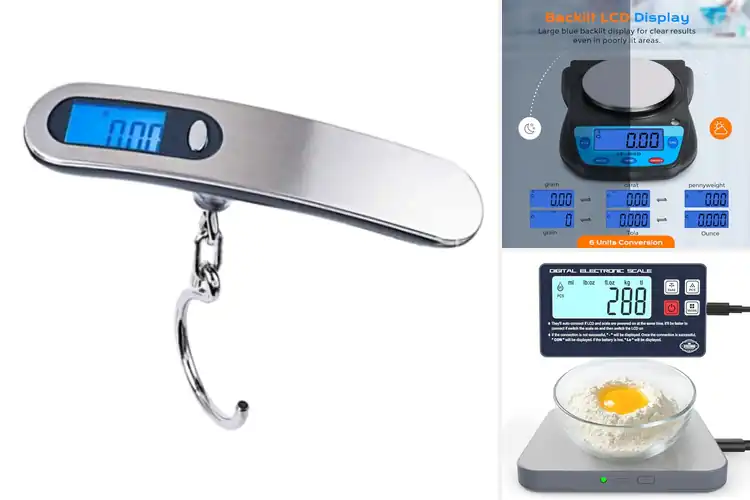 Detailed view of 10 Best LCD Display Electronic Scales: Fast, Clear Readings