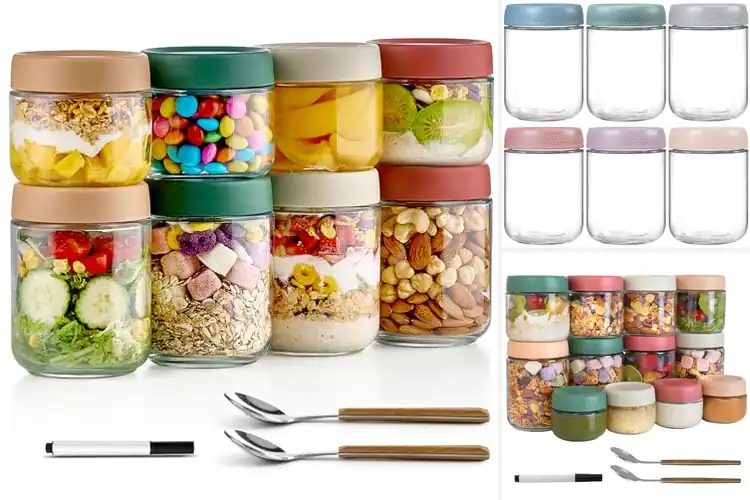 Detailed view of Best Mason Jars for Meal Prep