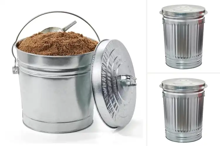 Detailed view of 10 Best Metal Trash Cans: Durable & Pest-Proof Homes