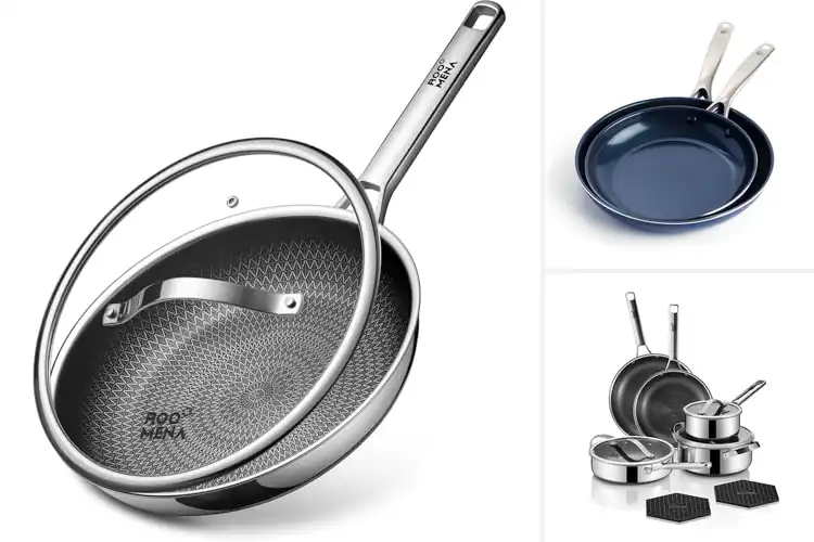Detailed view of Best Metal Utensil Safe Skillets