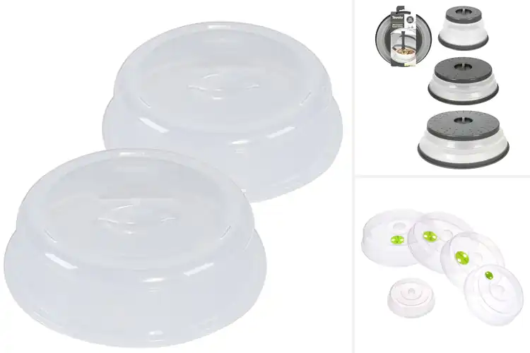 Detailed view of Best Microwave Plate Covers