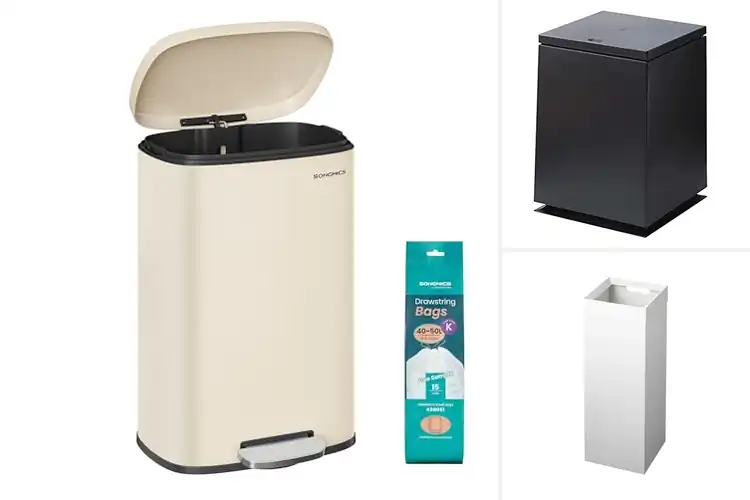 Detailed view of 10 Best Modern Minimalist Kitchen Trash Cans: Top Picks