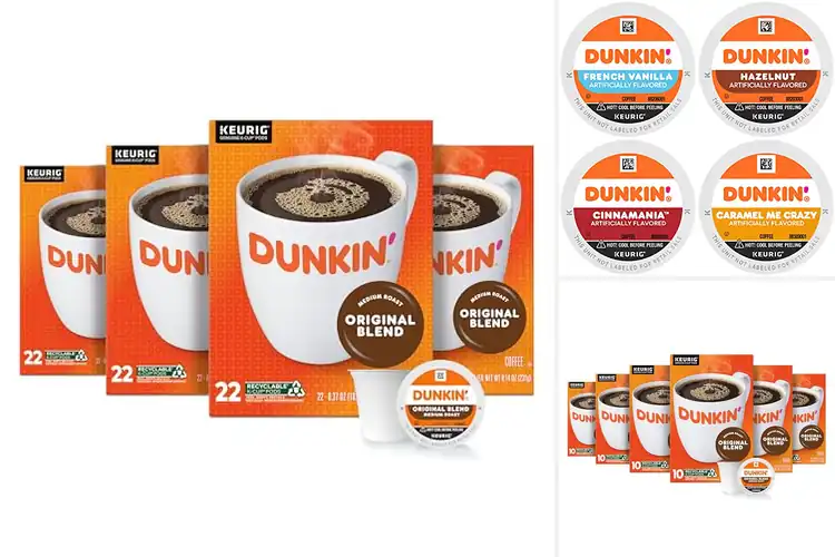 Detailed view of 10 Best Multi Pack Dunkin K-Cup Value: Brew Delightful Variety