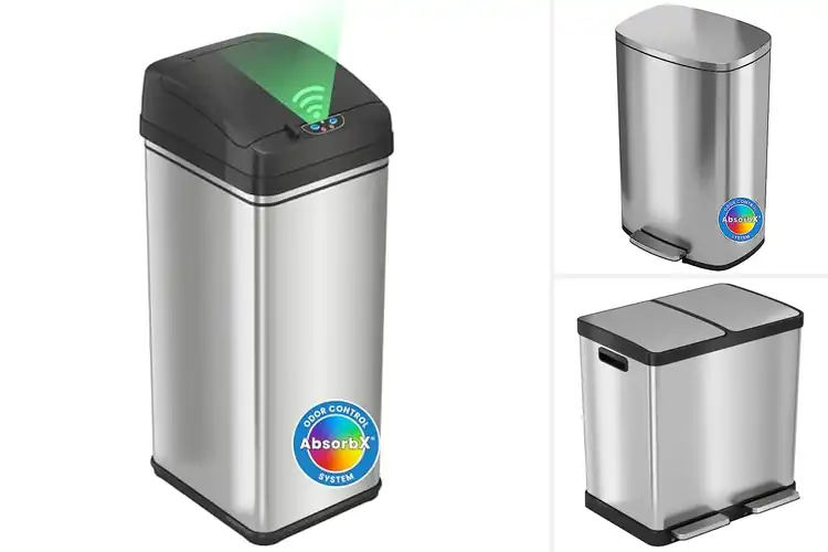 Detailed view of 10 Best Narrow Kitchen Cans for Space-Saving Style