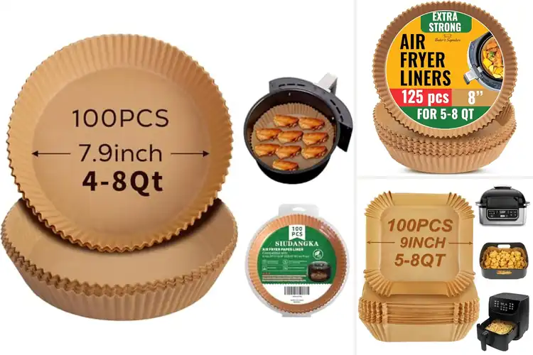 Detailed view of 10 Best Ninja Liners: Mess-Free Air Frying Made Easy