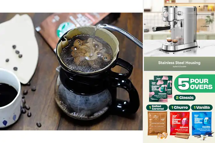 Detailed view of 10 Best No-Fuss Home Coffees: Easy Brews