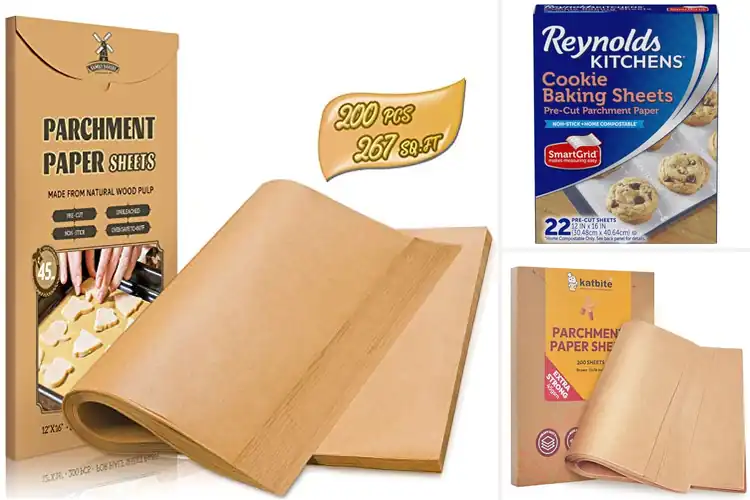 Detailed view of 10 Best Non-stick Parchment Sheets: Effortless Baking, Zero Mess