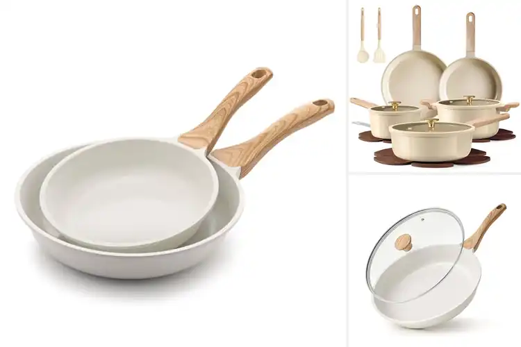 Detailed view of Best Non-Toxic Pan Coating Free Of PFAS
