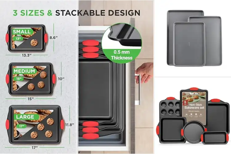 Detailed view of Best Nonstick Baking Pans