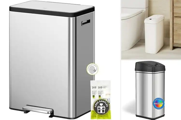 Detailed view of 10 Best Odor Eliminating Trash Cans for a Fresher Home