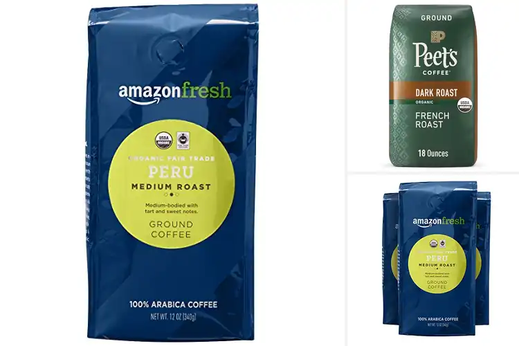Detailed view of 10 Best Organic Ground Coffee: Energize Your Day