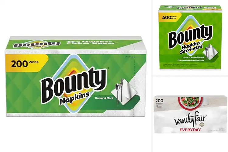 Detailed view of 10 Best Paper Napkins for Mess Clean-up: 1-Wipe Wonders