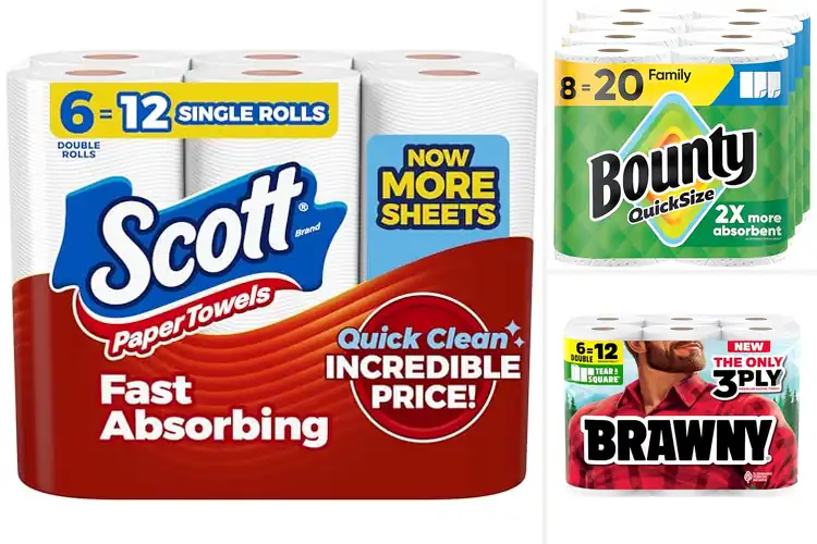 Detailed view of 10 Best Paper Towels For Absorbency Quick Cleanup