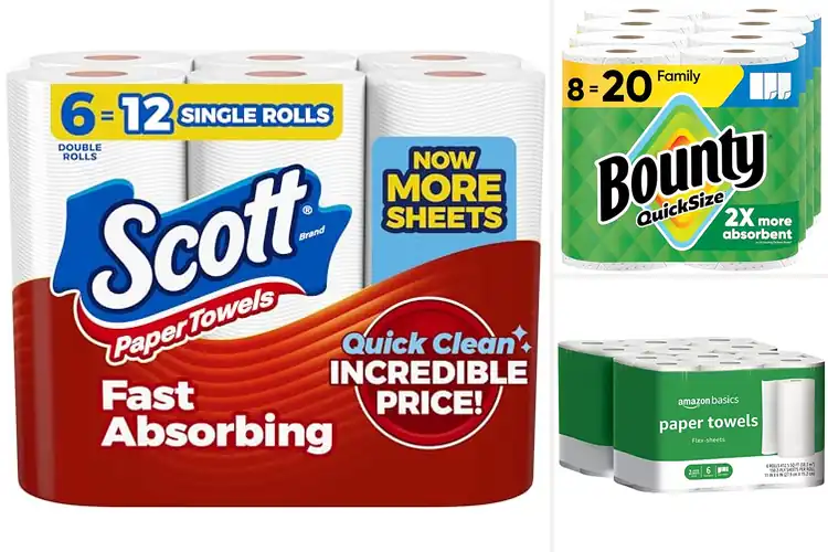 Detailed view of 10 Best Paper Towels For Messes That Really Soak & Save Time