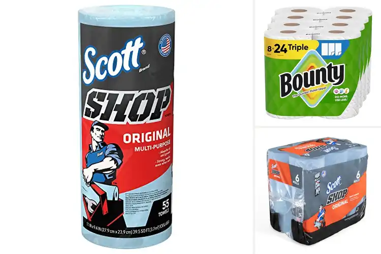 Detailed view of 10 Best Paper Towels For Tough Projects: Strong & Absorbent