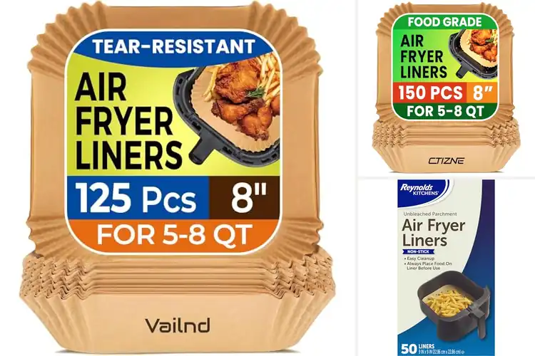 Detailed view of 10 Best Parchment Liners For Air Fryers: Stress-Free Cooking