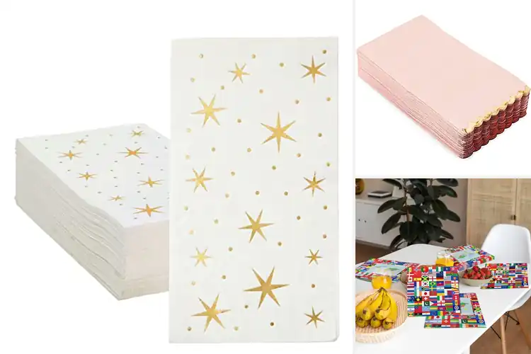 Detailed view of 8 Best Party Napkins for Gatherings: Wow Your Guests