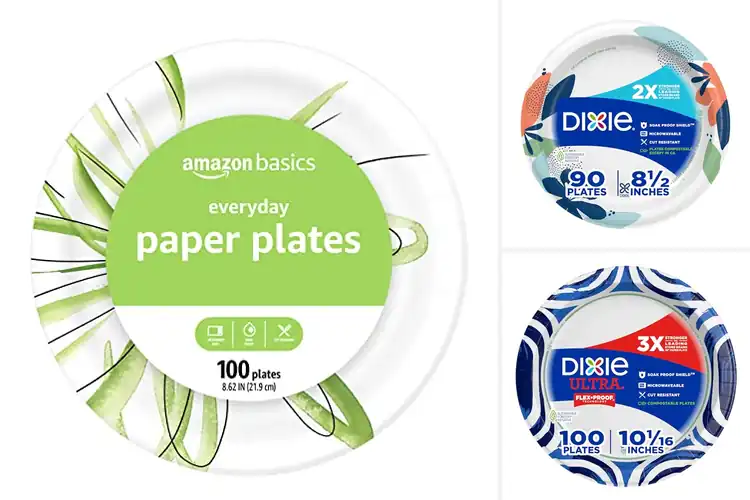 Detailed view of 10 Best Party Paper Plates for Effortless Cleanup & Style