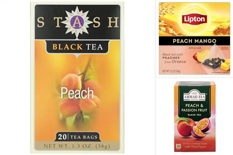 Detailed view of Best Peach Flavored Black Teas: Top 10 Must-Try Blends