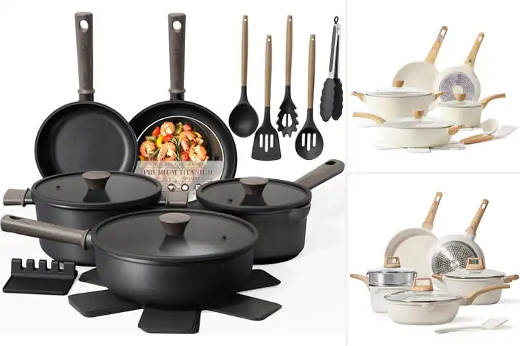 Detailed view of Best PFOA Free Cookware For Healthier Cooking