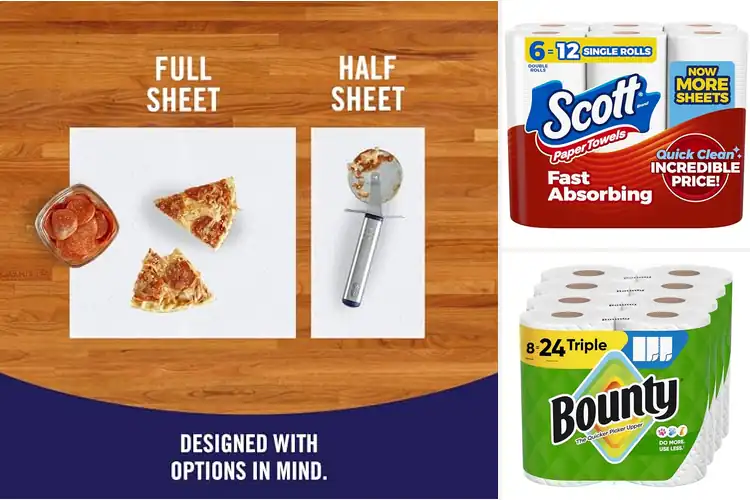 Detailed view of 10 Best Pick-A-Size Paper Towels for Effortless Cleaning