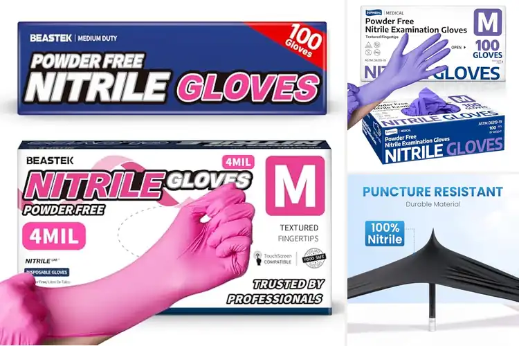 Detailed view of 10 Best Powder-Free Gloves: Keep Hands Safe & Clean