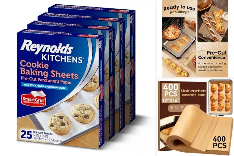 Detailed view of Best Pre Cut Parchment Sheets For Quick Setup