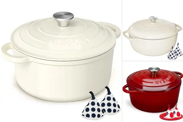 Detailed view of Best Preserved Flavors Dutch Oven Lids