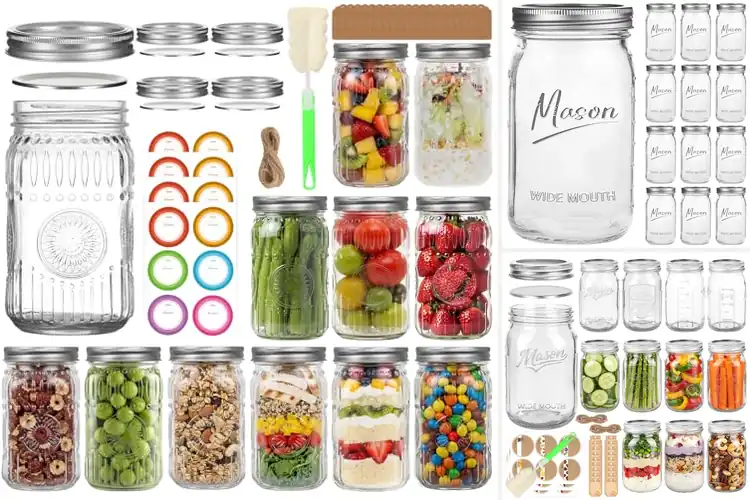 Detailed view of Best Quart Size Jars for Bulk Storage