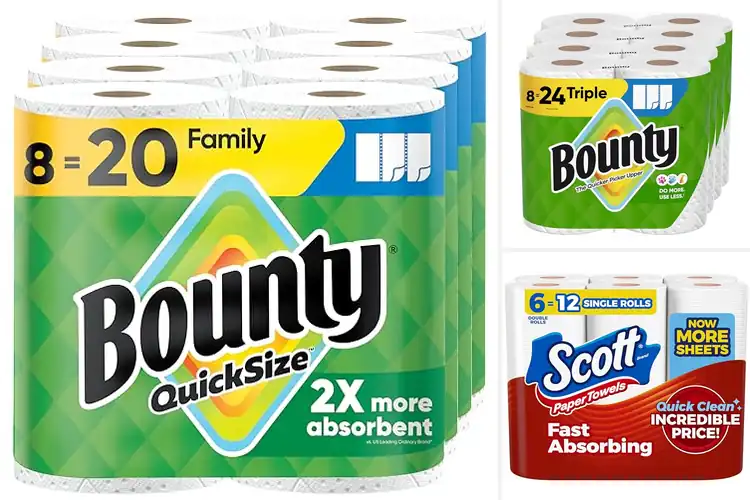 Detailed view of 10 Best Quick Size Paper Towels Save Money