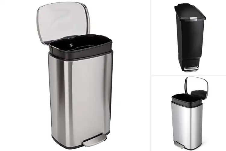 Detailed view of 10 Best Quiet Kitchen Trash Cans: Silent, Calm Kitchen