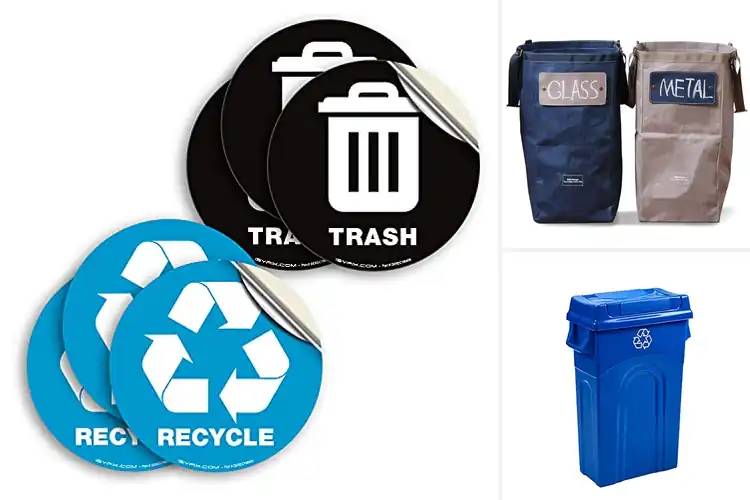Detailed view of 10 Best Recycling Kitchen Containers for an Organized Home