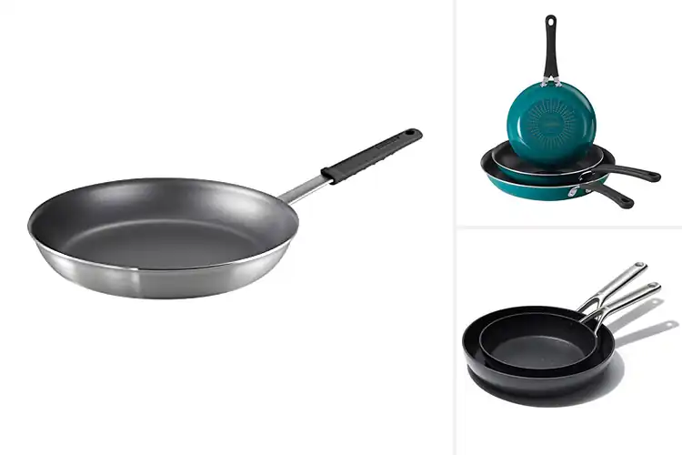 Detailed view of Best Reinforced Nonstick Coating Frying Pan