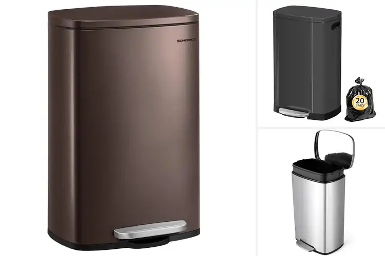 Detailed view of 10 Best Removable Bucket Kitchen Cans for Easy Cleaning