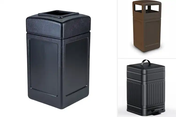 Detailed view of 10 Best Rustproof Trash Cans for Lasting Clean Style