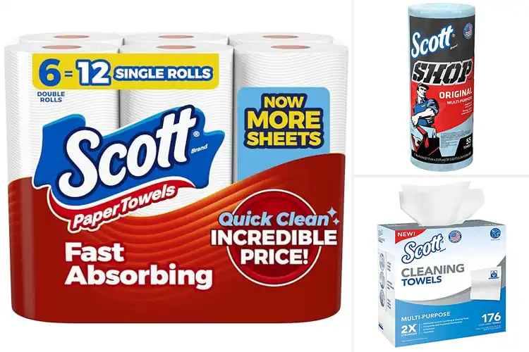 Detailed view of 10 Best Scott Paper Towels For Quick Cleaning: Top Picks & Tips