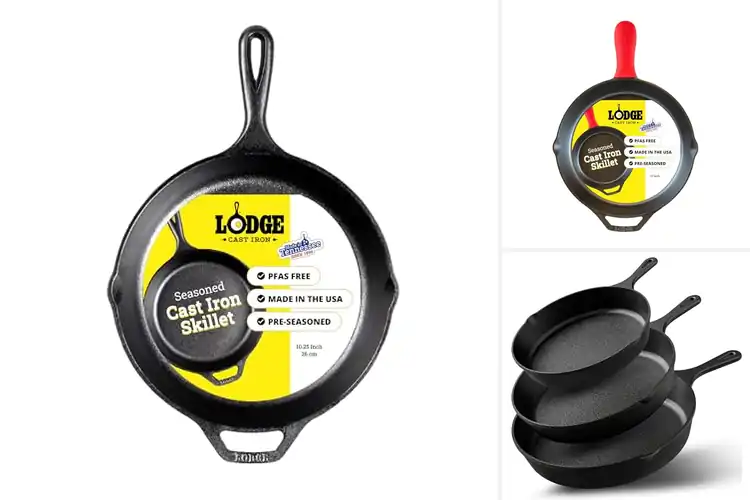 Detailed view of Best Seasoned Skillets: Top 10 Picks for Perfect Cooking